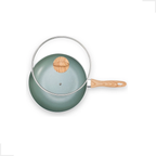 Frigideira Wok Ceramic Life Brinox Indução 3,4L Botanika Verde