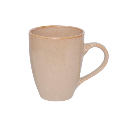Caneca de Cerâmica Etilux Maece 280ml Bege