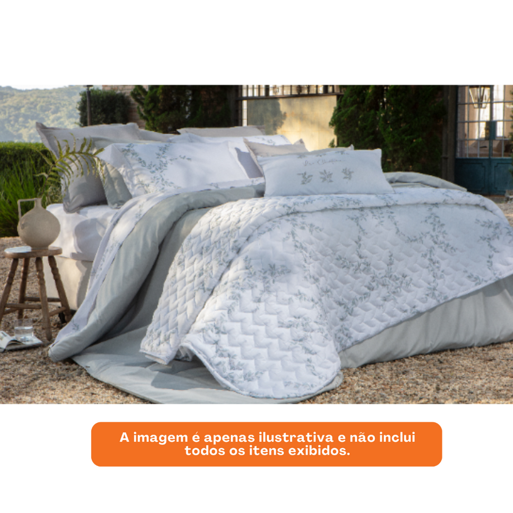 Jogo 2 Fronhas Naturalle 300 Fios 50x70cm Chateu