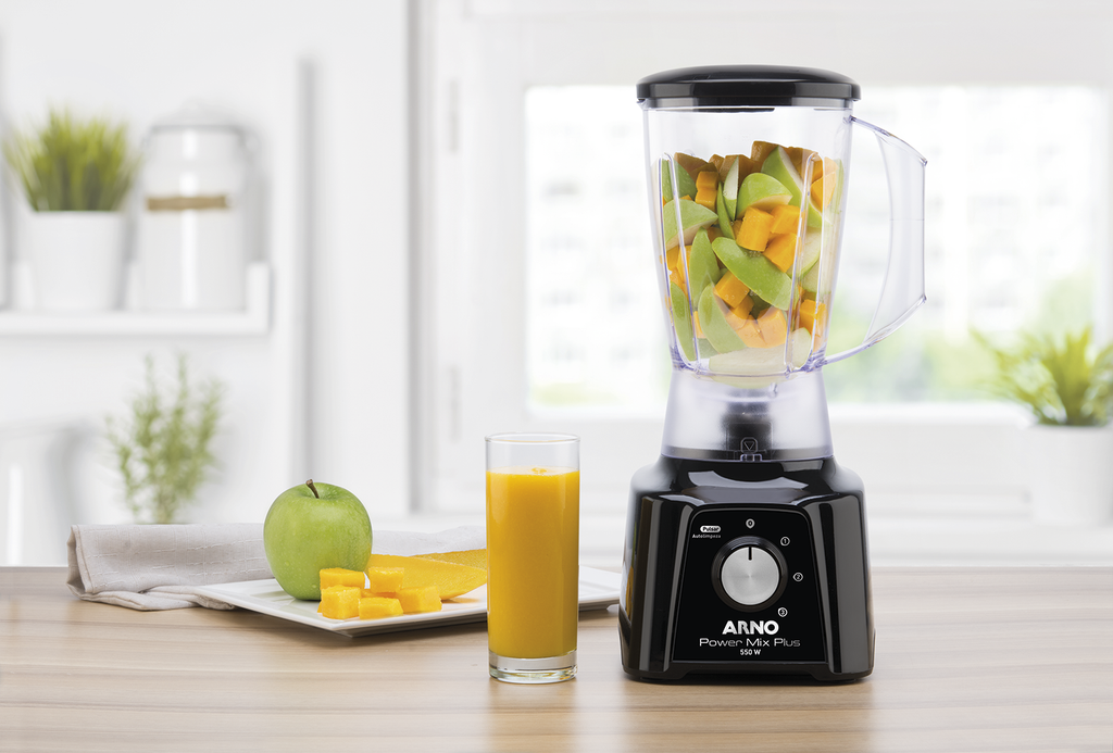 Liquidificador Arno 2L Power Mix Plus 550W LQ20 Preto 220V