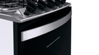 Fogão 4 Bocas Brastemp BFO4NBB Piso Duas Prateleiras com Alturas Ajustáveis Branco Bivolt