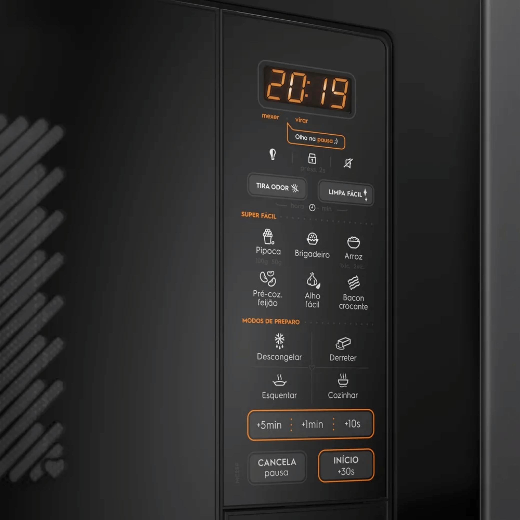 Kit Forno de Embutir Elétrico Electrolux 80L OE8EL + Micro-ondas de Embutir Continental 27L MC2EP 220V