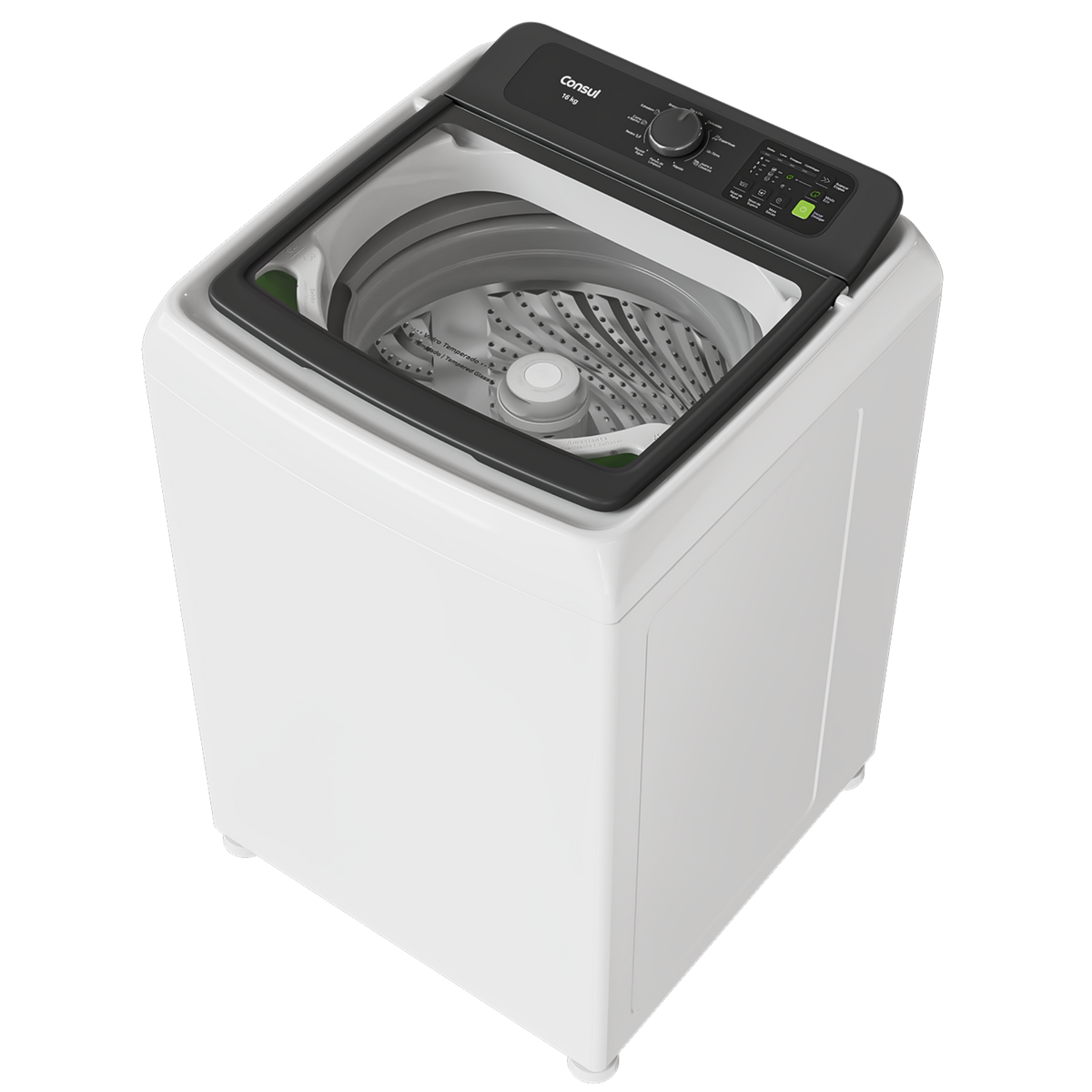 Lavadora de Roupas Consul 16Kg CWN16A Modo Eco Branco 220V