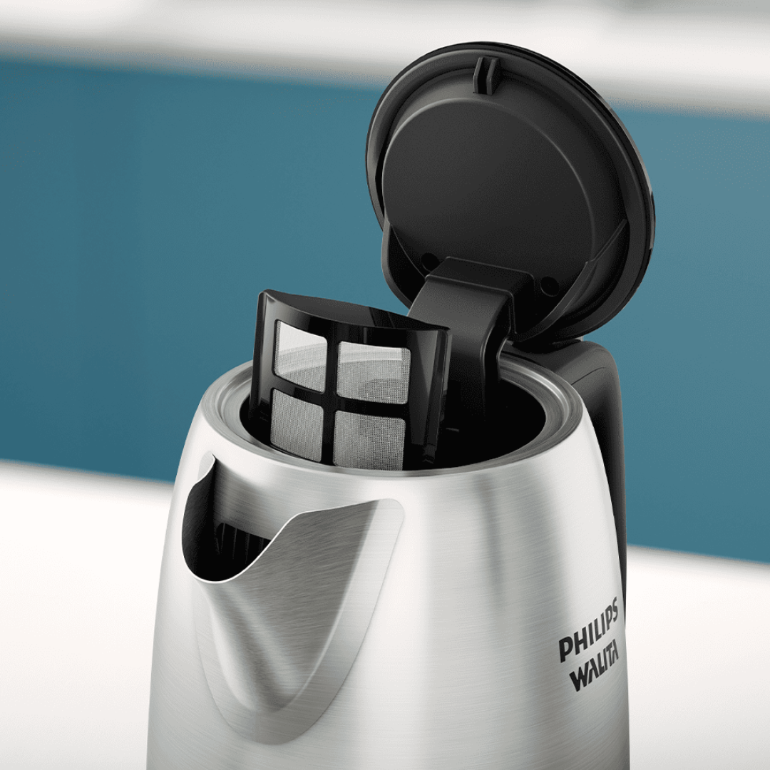 Chaleira Elétrica Philips Walita 1,7L 1850W HD9350 Inox 220V