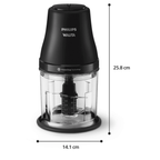 Mini Processador de Alimentos Philips Walita HR1501 450W Preto 220V