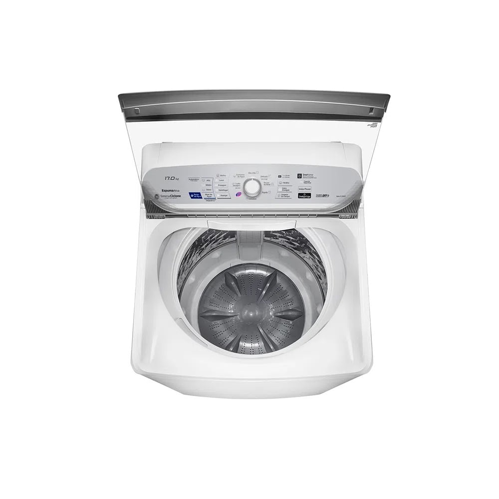 Lavadora de Roupas Panasonic 17Kg NA-F170B7WB Tecnologia Smartsense Cesto Inox 220V