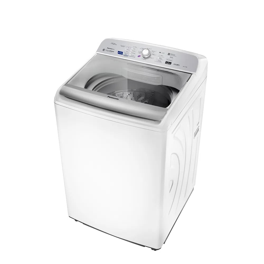 Lavadora de Roupas Panasonic 17Kg NA-F170B7WB Tecnologia Smartsense Cesto Inox 220V