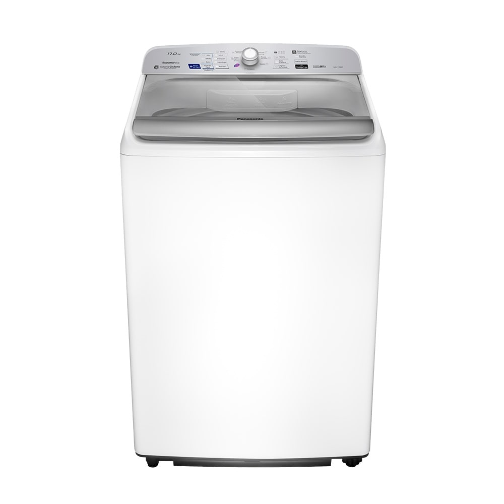 Lavadora de Roupas Panasonic 17Kg NA-F170B7WB Tecnologia Smartsense Cesto Inox 220V