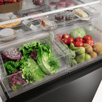 Refrigerador Brastemp 630L BRO88AKXNA 3 Portas Inteligente B=Smart French Door Inverter Inox Bivolt