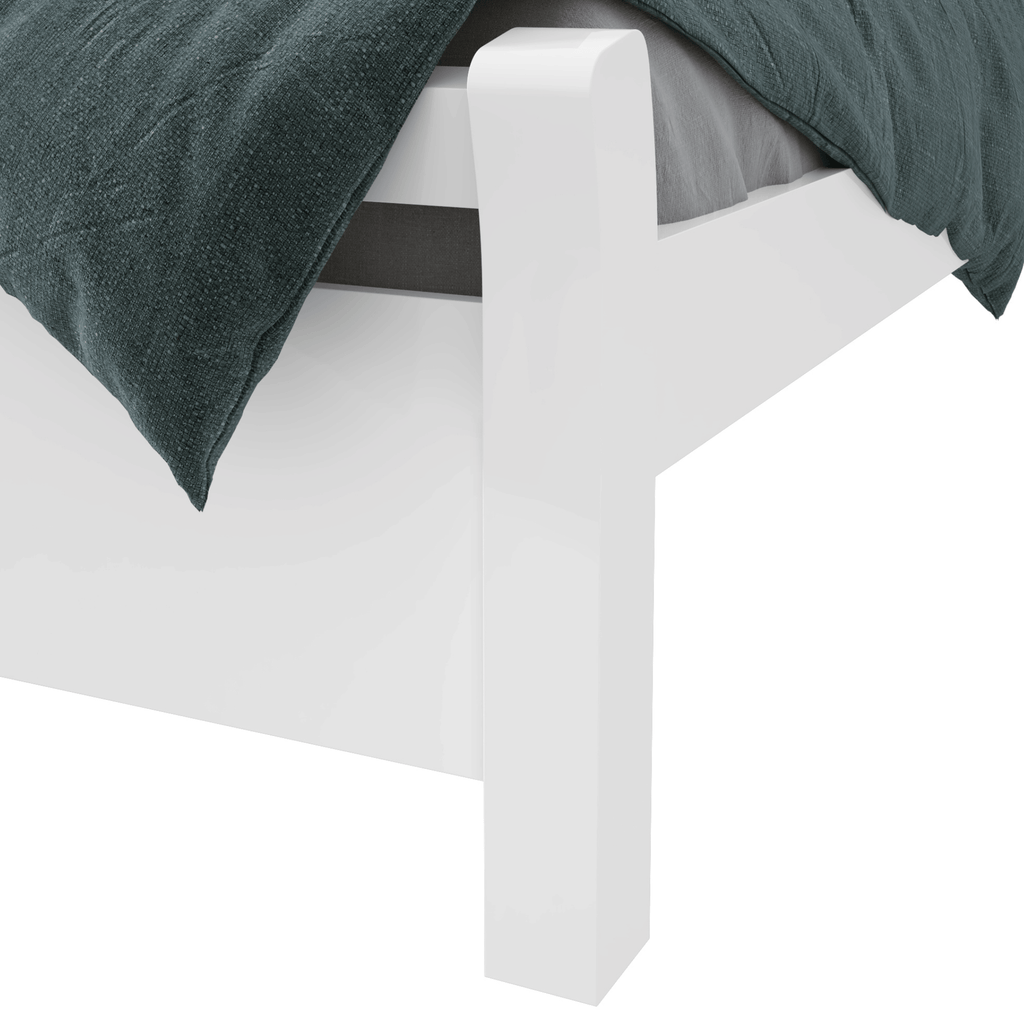 Cama Reali Casal Lopas 140cm Branco