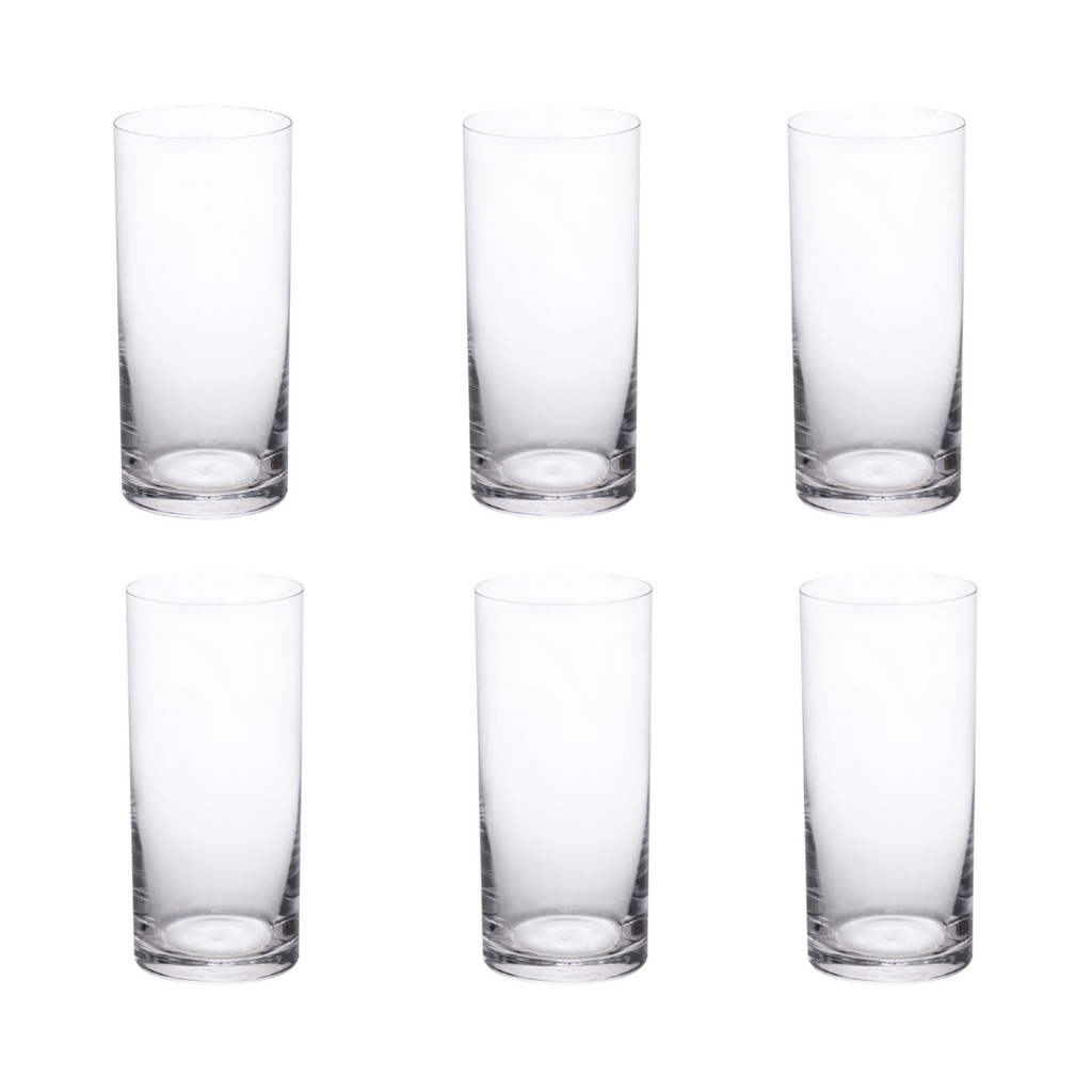 Jogo 6 Copos Etilux em Cristal Bohemia Larus 350ml