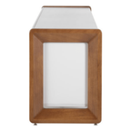 Rack Bristol Província 225cm 2 Portas 1 Gaveta Off White Fosco/Natural
