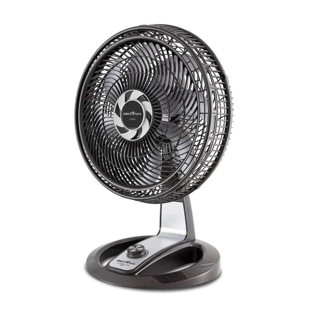 Ventilador de Mesa/Parede Britânia Turbo BVT480 8 Pás 50cm Titanium 220V