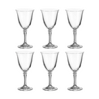 Jogo de 6 Taças para Vinho Tinto Dayhome Branta em Cristal 290ml
