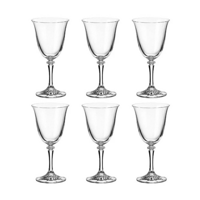 Jogo de 6 Taças para Vinho Tinto Dayhome Branta em Cristal 290ml