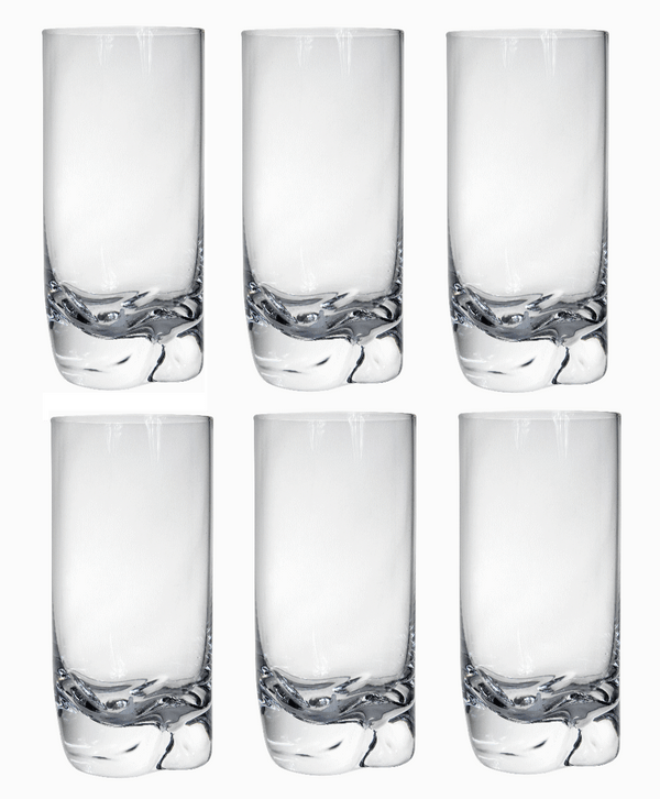 Jogo 6 Copos Rocks Full-Fit 350ml