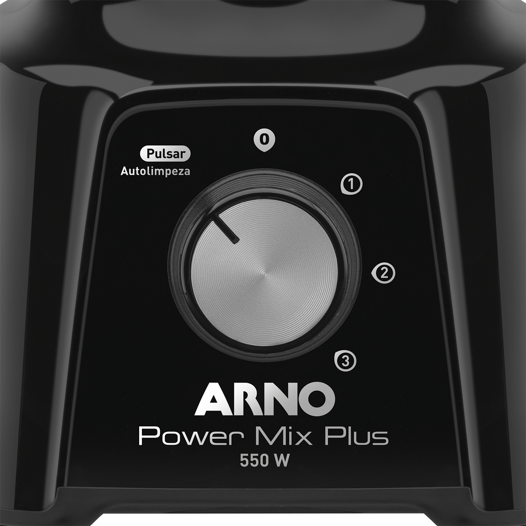 Liquidificador Arno 2L Power Mix Plus 550W LQ20 Preto 220V
