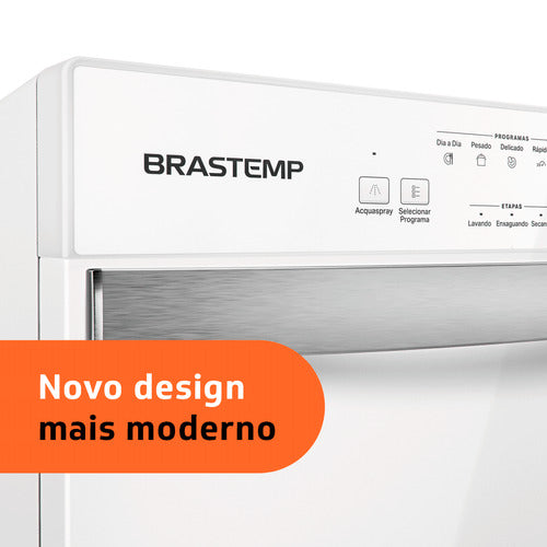 Lava-Louças Brastemp 8 Serviços BLF08BB Branco 220V