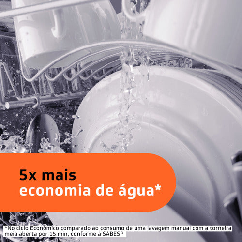 Lava-Louças Brastemp 8 Serviços BLF08BB Branco 220V