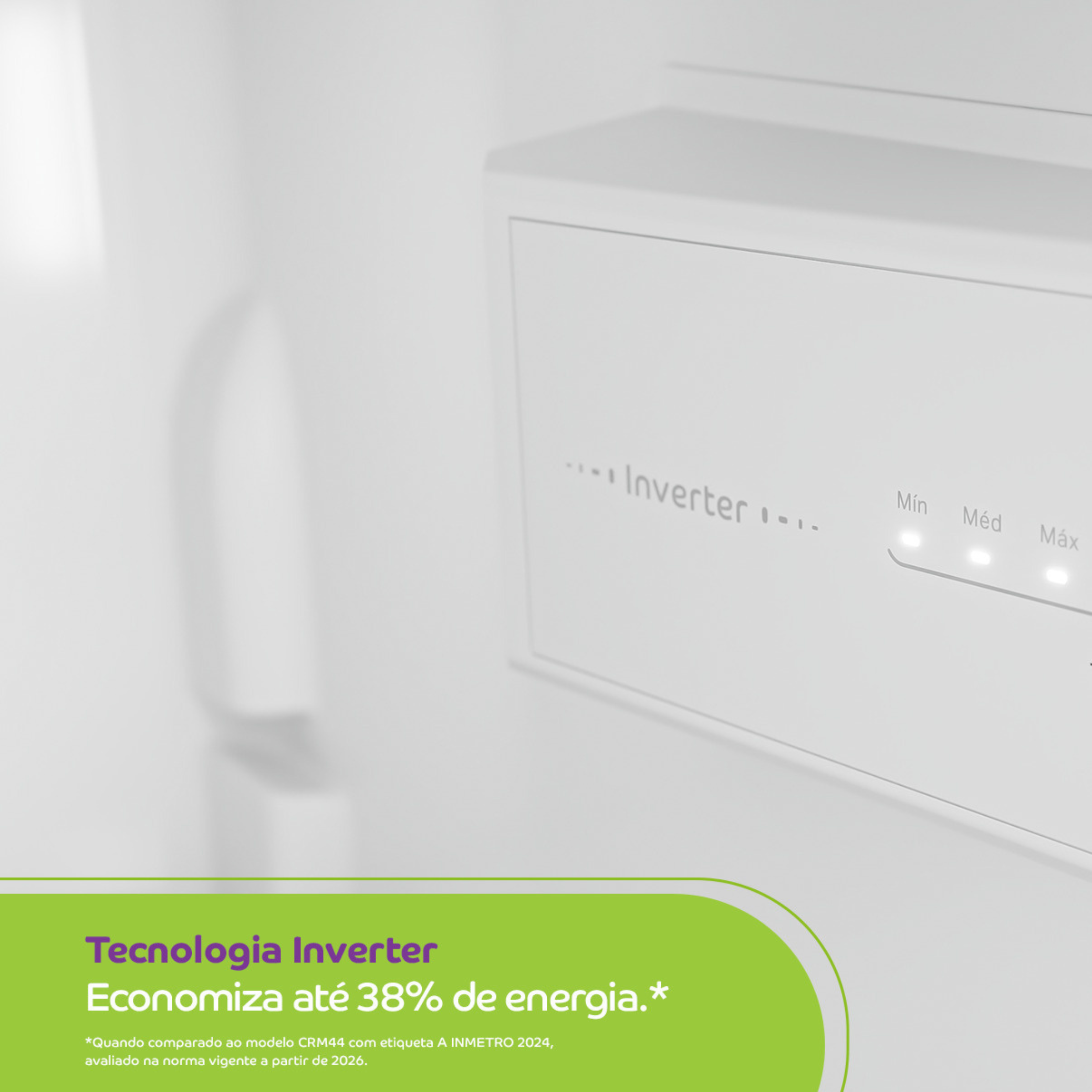 Refrigerador Consul 377L CRM44M Duplex Inverter Branco 220V