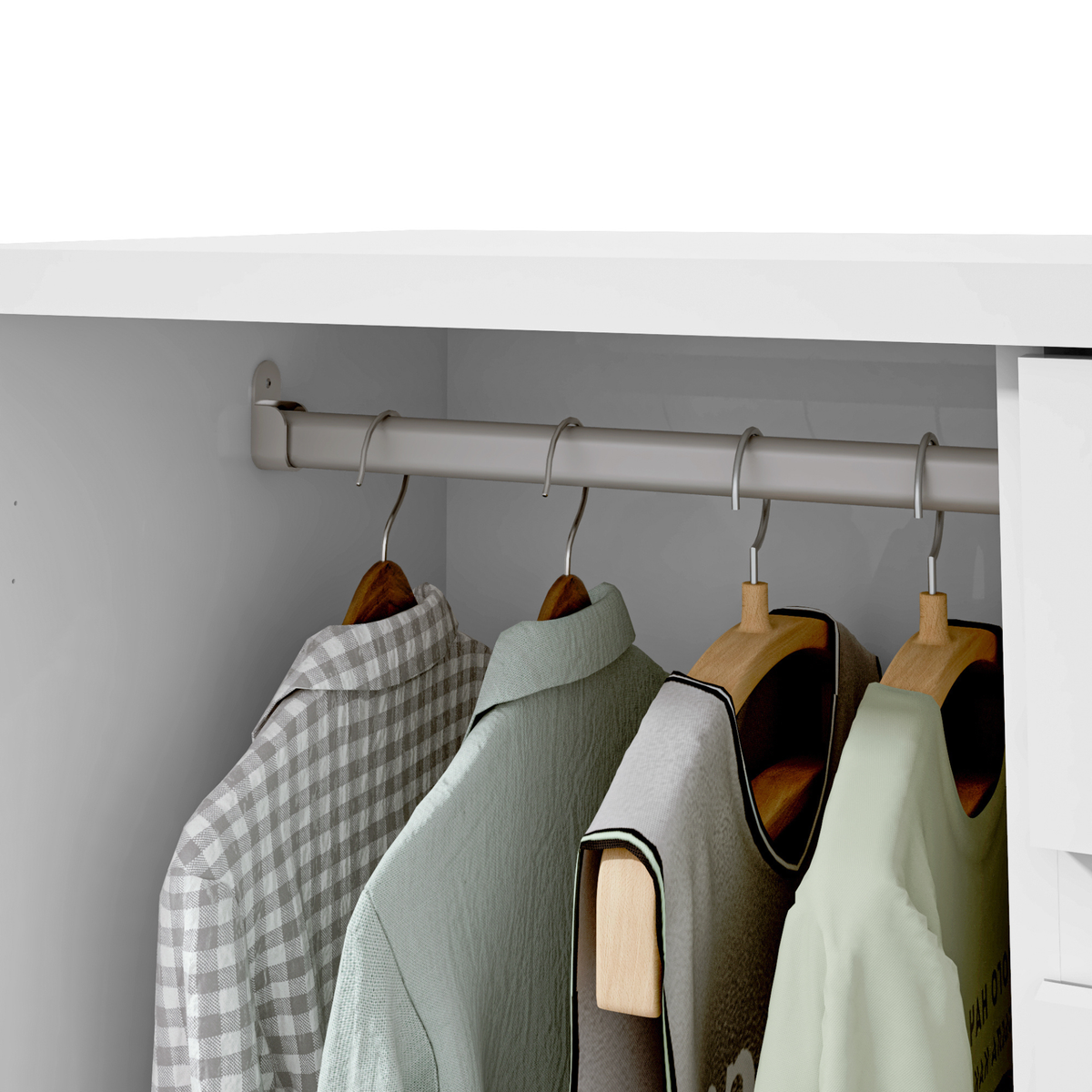 Cômoda Vedra 173cm Lopas 7 Gavetas 2 Portas Branco