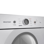 Conjunto Brastemp Lavadora de Roupas 14kg Advanced BWF14AB + Secadora Piso 10kg BSR10BB 220V
