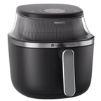 Fritadeira Elétrica Sem Óleo AirFryer 7,2L Philips Walita Série 3000 Preto 220V