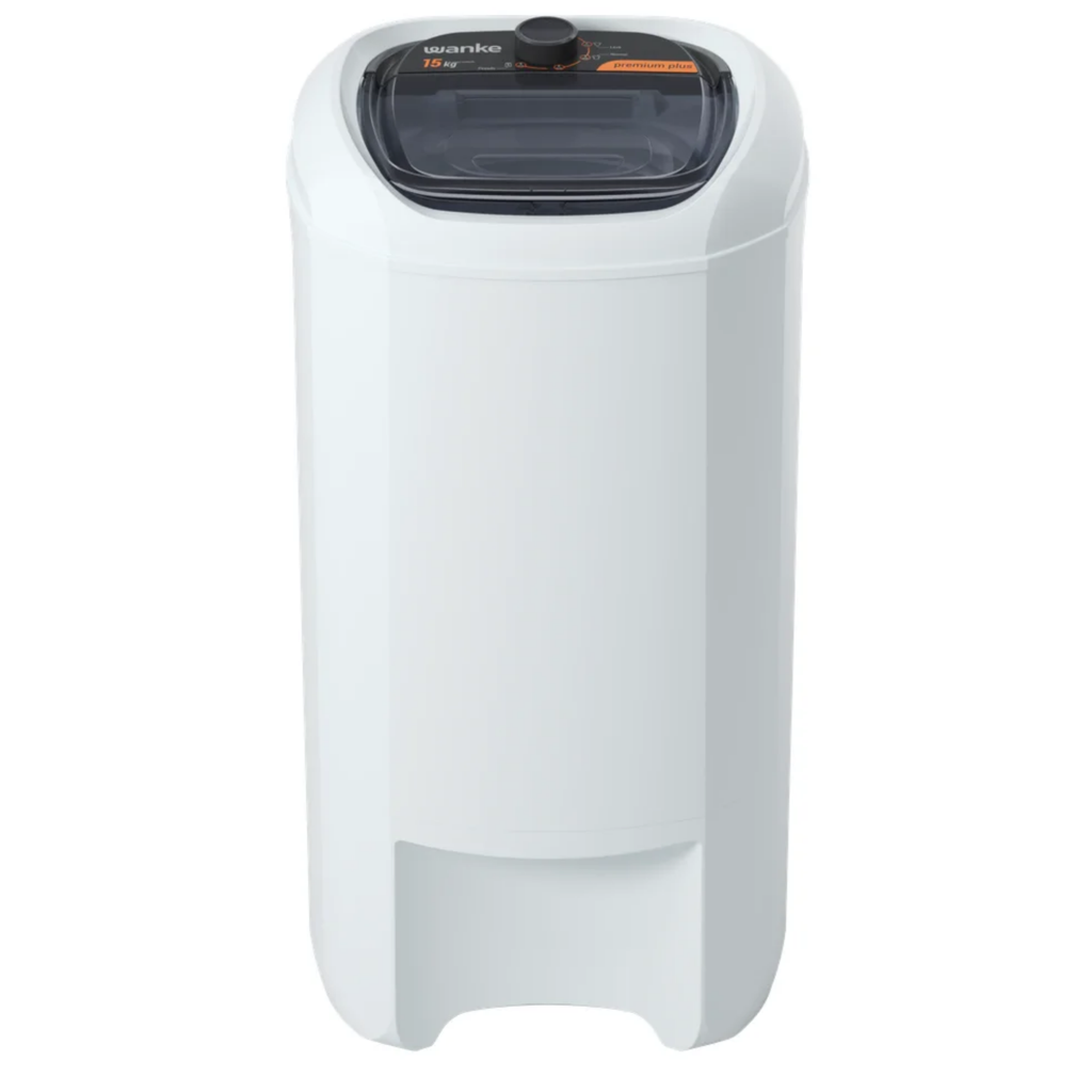 Centrifuga de Roupas Wanke Premium Plus 15Kg com Timer Branco 220V