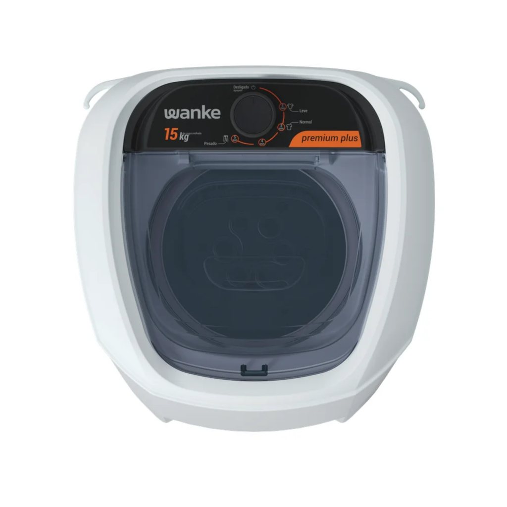 Centrifuga de Roupas Wanke Premium Plus 15Kg com Timer Branco 220V