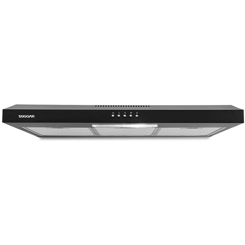 Depurador de Ar Slim Suggar 80cm 3 Velocidades DPS182PT Preto 220V