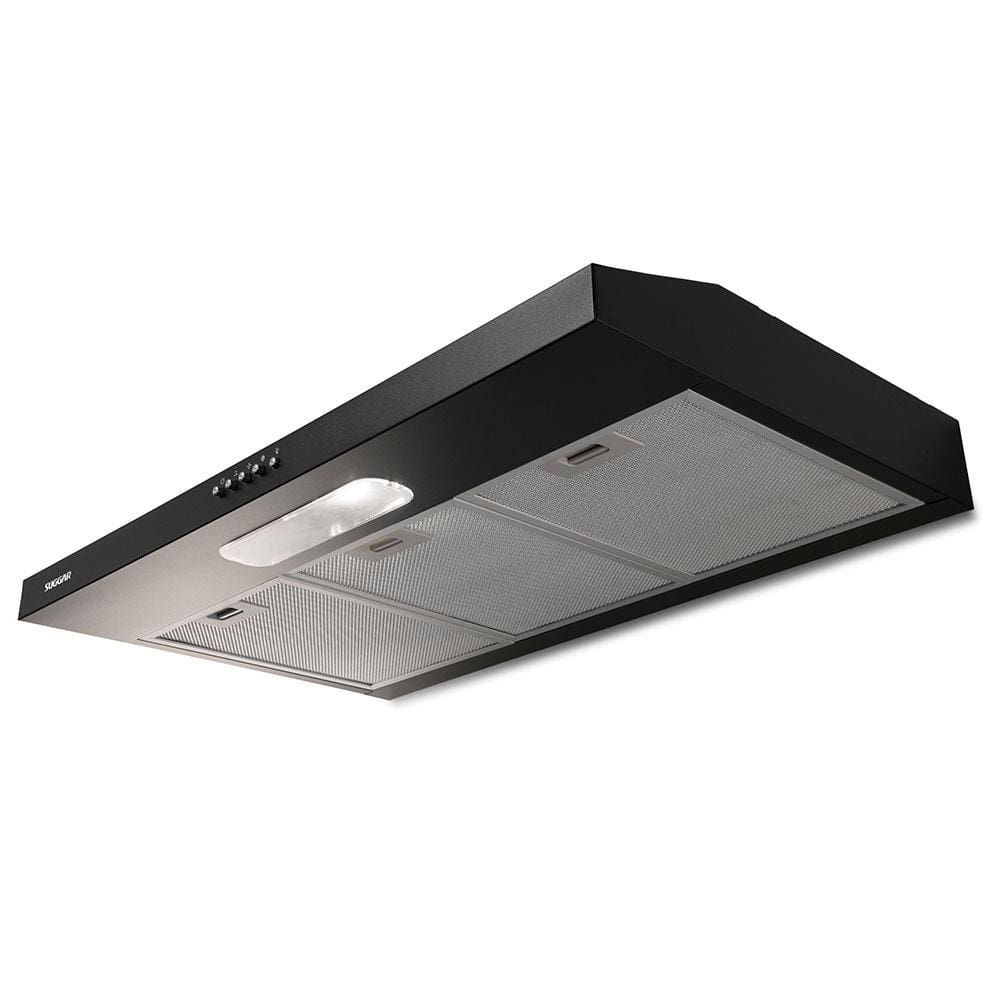 Depurador de Ar Slim Suggar 80cm 3 Velocidades DPS182PT Preto 220V