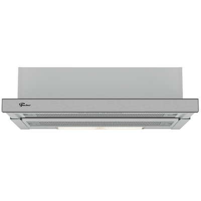 Depurador de Ar de Embutir Fischer Slim 60cm de Embutir Inox/Branco 220V