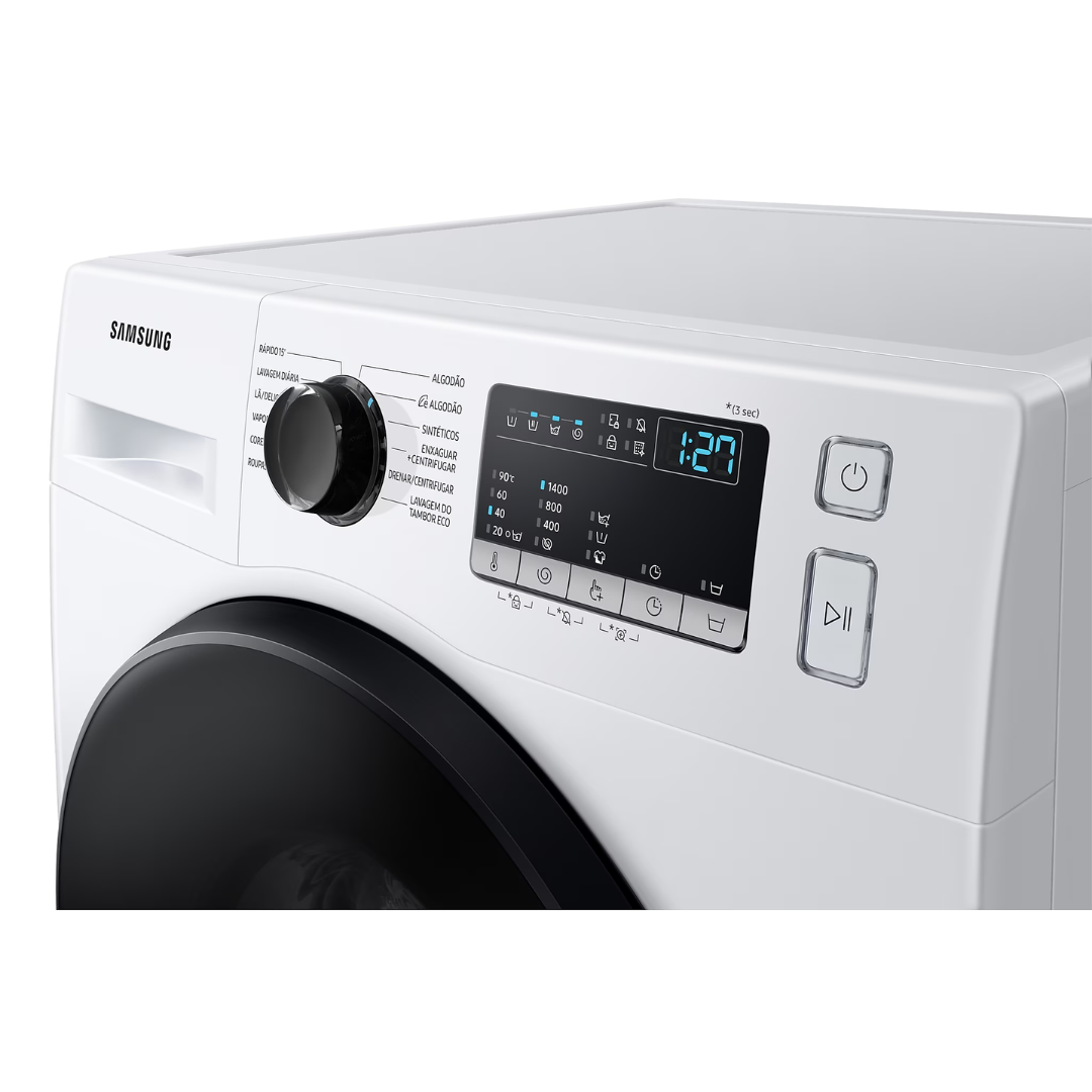 Lavadora de Roupas Samsung 11Kg Inverter WW11T Branco 220V
