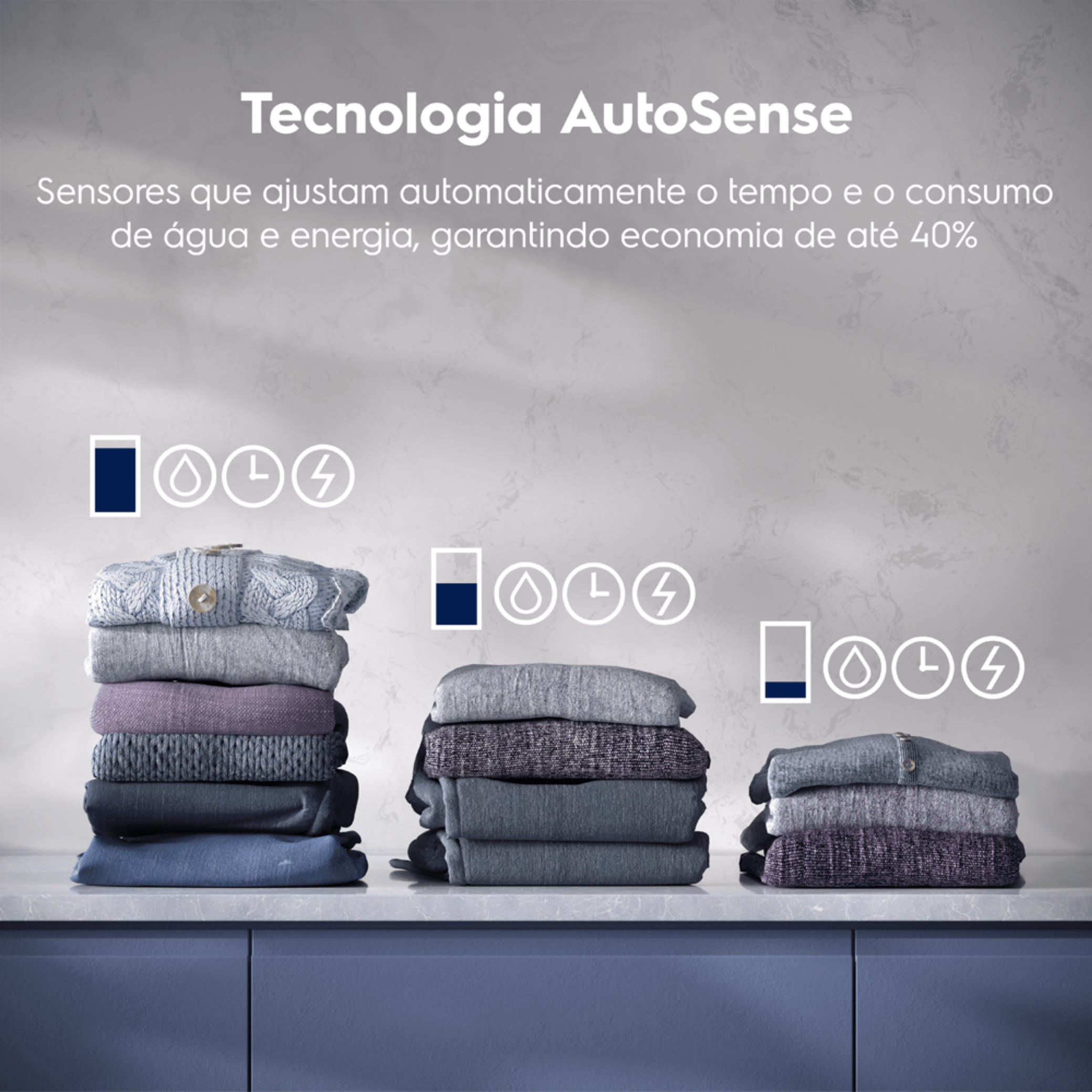 Lavadora de Roupas Electrolux 12KG LFC12 Lavagem Inteligente Inverter com Água Quente Cinza Ônix 220V