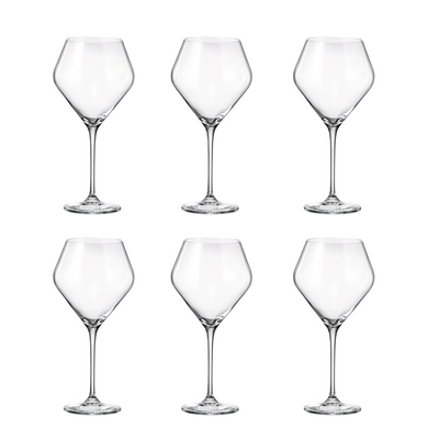 Jogo de 6 Taças Full-Fit em Cristal Ecológico 610ml