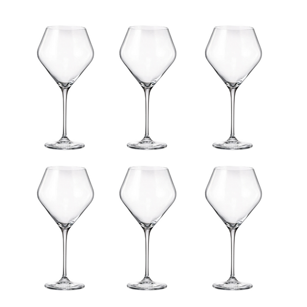 Jogo de 6 Taças Full-Fit em Cristal Ecológico 610ml