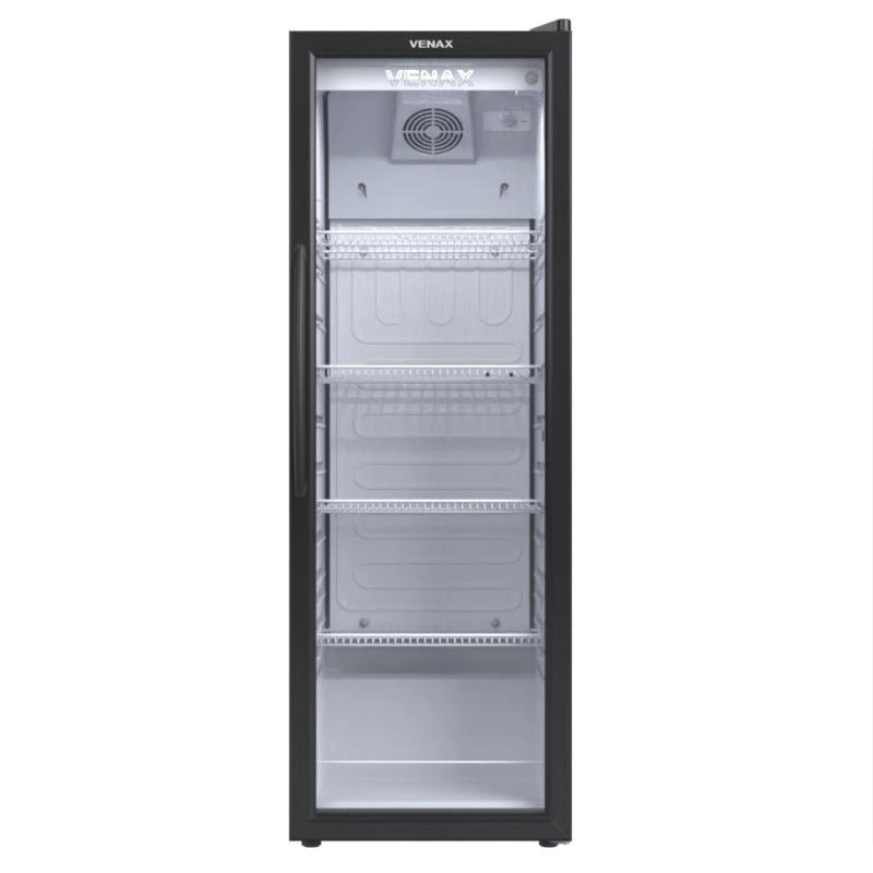 Expositora de Bebidas Venax 200L VV200 Preto Fosco 220V