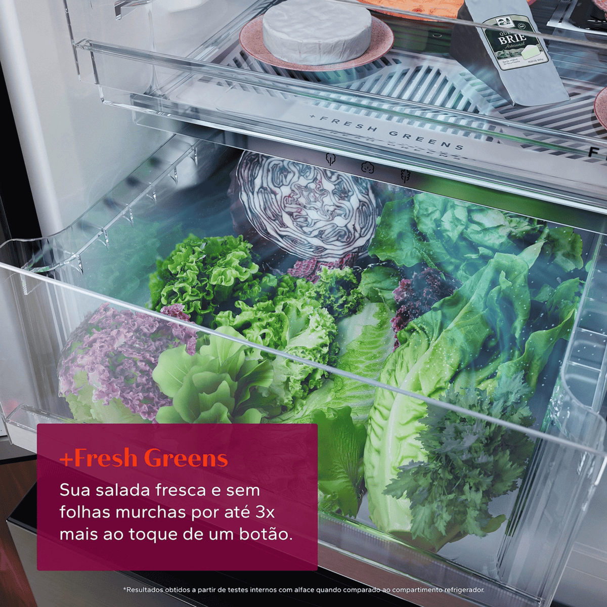 Refrigerador Brastemp 630L BRO88AEXNA 3 Portas Inteligente B=Smart French Door Inverter Black Inox Bivolt