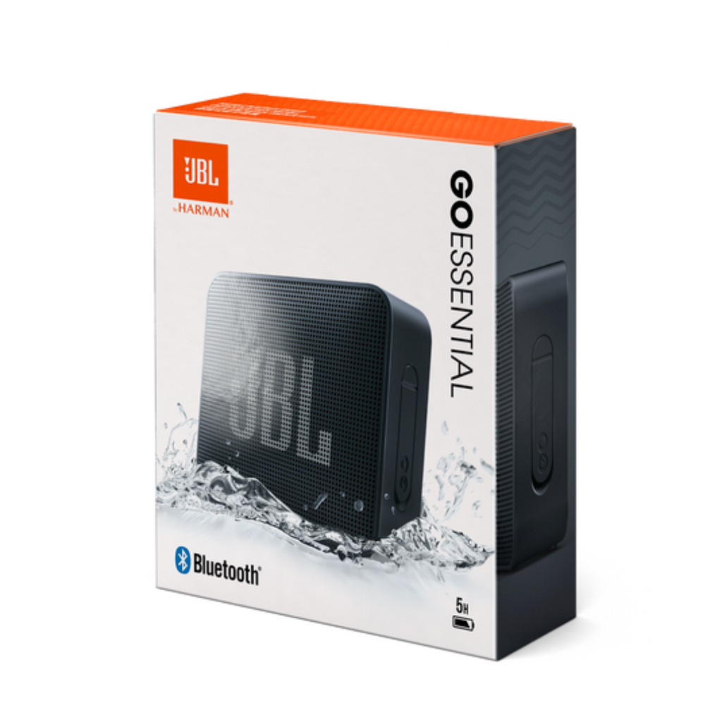 Caixa de Som Portátil JBL Go Essential Bluetooth Preto Bivolt