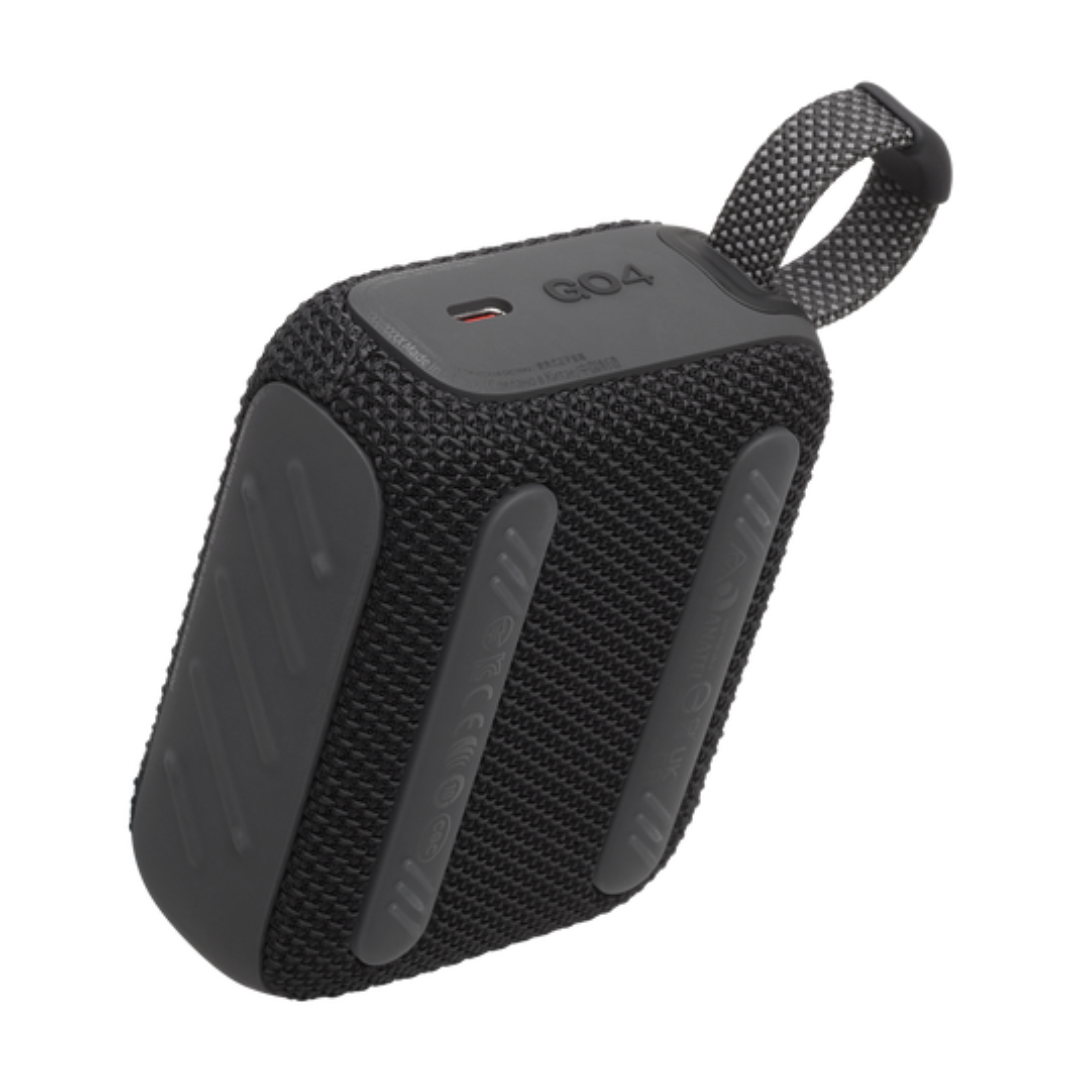 Caixa de Som Portátil JBL Go 4 Bluetooth Preto Bivolt