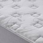 Conjunto Cama Box Blend Casal Ecoflex 128x188x56cm Molas Ensacadas Wide PZ3 Prata