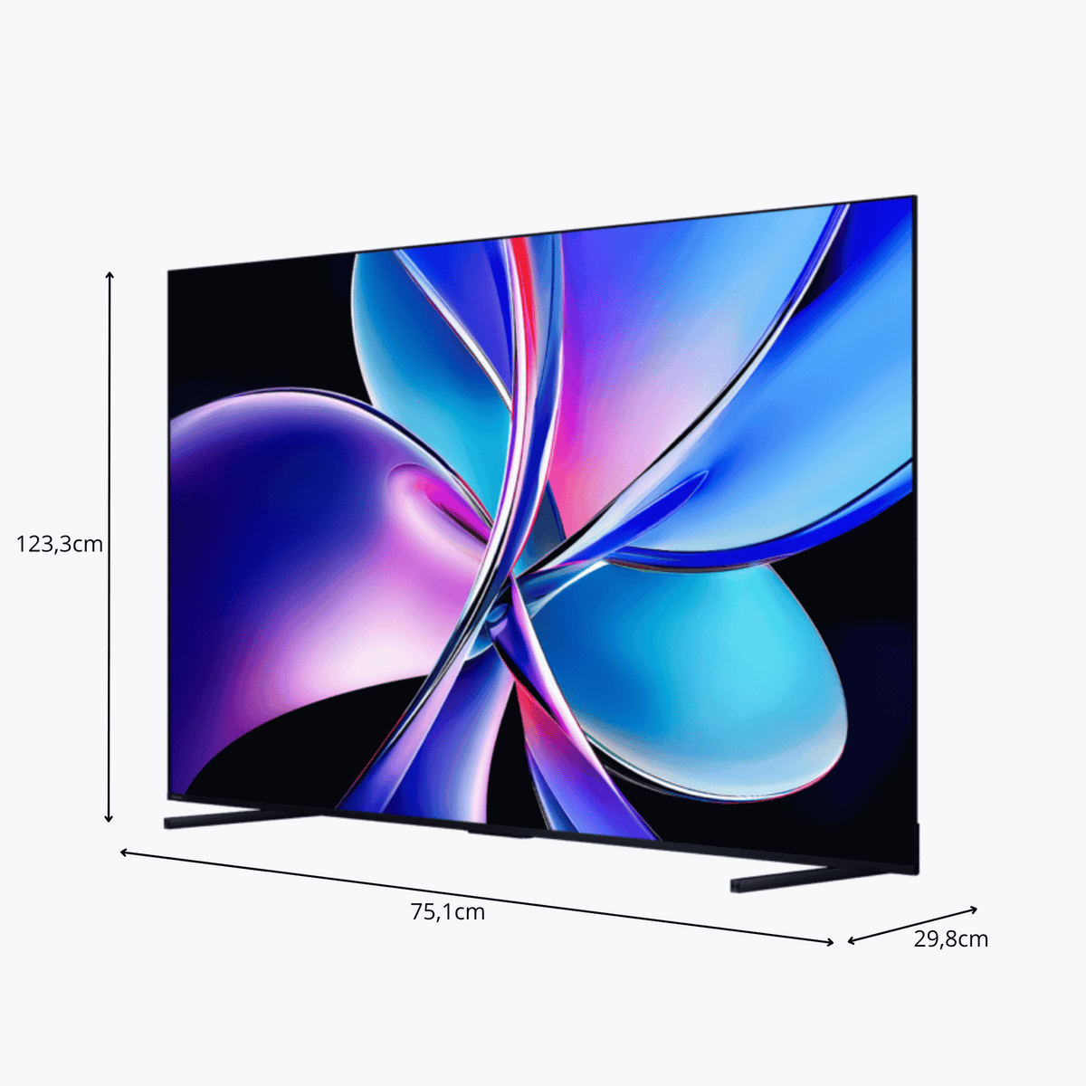 Smart TV QLED 75" 4K Hisense 75Q6Q Dolby Vision Alexa Bivolt