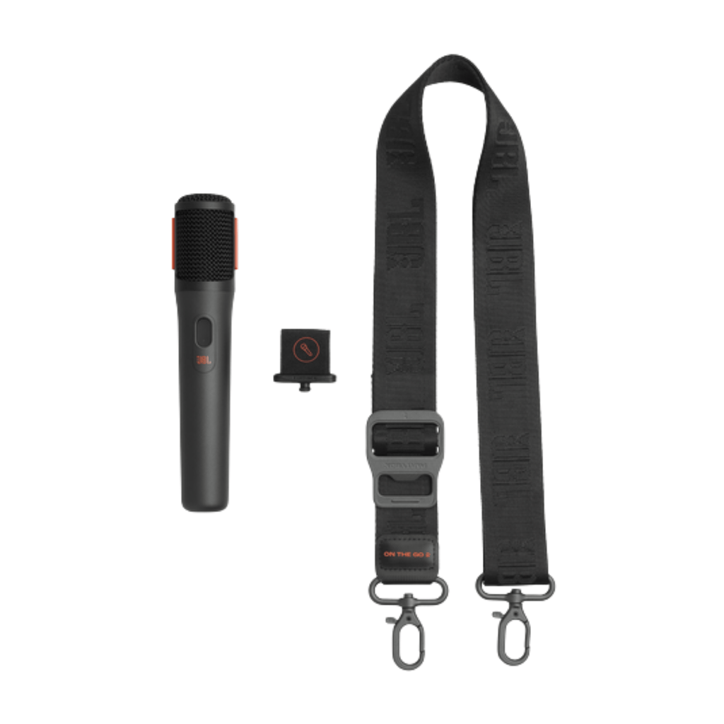 Caixa de Som Portátil JBL PartyBox On-The-Go 2 com Microfone Preto