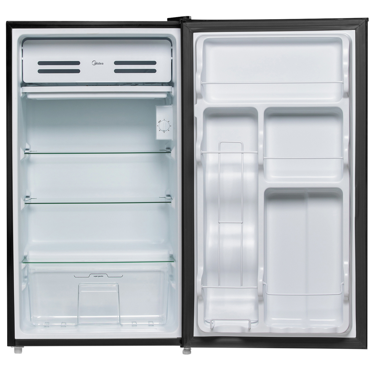 Frigobar Midea 93L MDRD142 Inverter Inox Bivolt