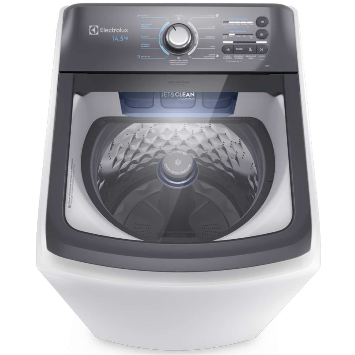 Lavadora de Roupas Electrolux Efficient 14,5kg LEE15 Branco 220V