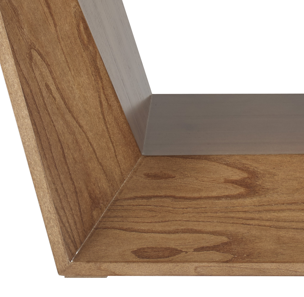 Mesa Quadrada Diamond Ferrati 150x150cm Champanhe Tampo com Vidro Off White