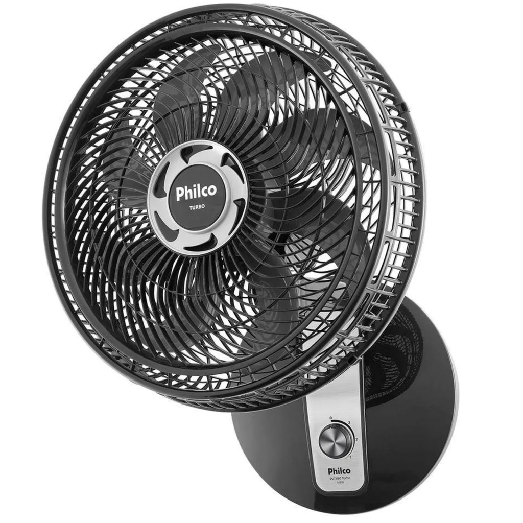 Ventilador de Mesa/Parede Philco Maxx Force PVT490 Turbo 8 Pás 40cm 220V