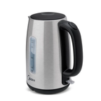 Chaleira Elétrica Midea 1,7L EKA23X2 com Visor Inox/Preto 220V