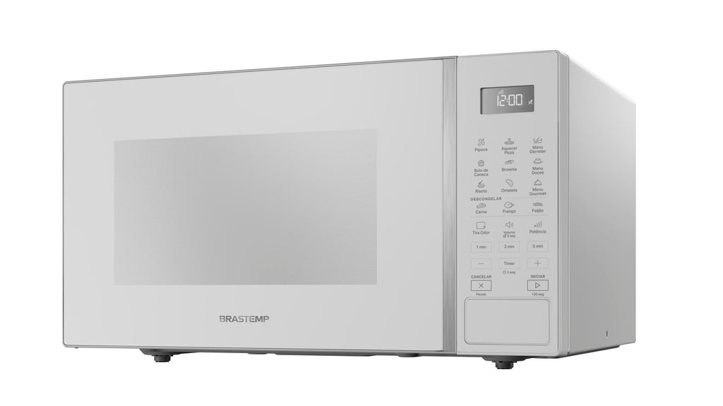 Micro-ondas Brastemp 32L Menu Gourmet BMS46AB Branco 220V