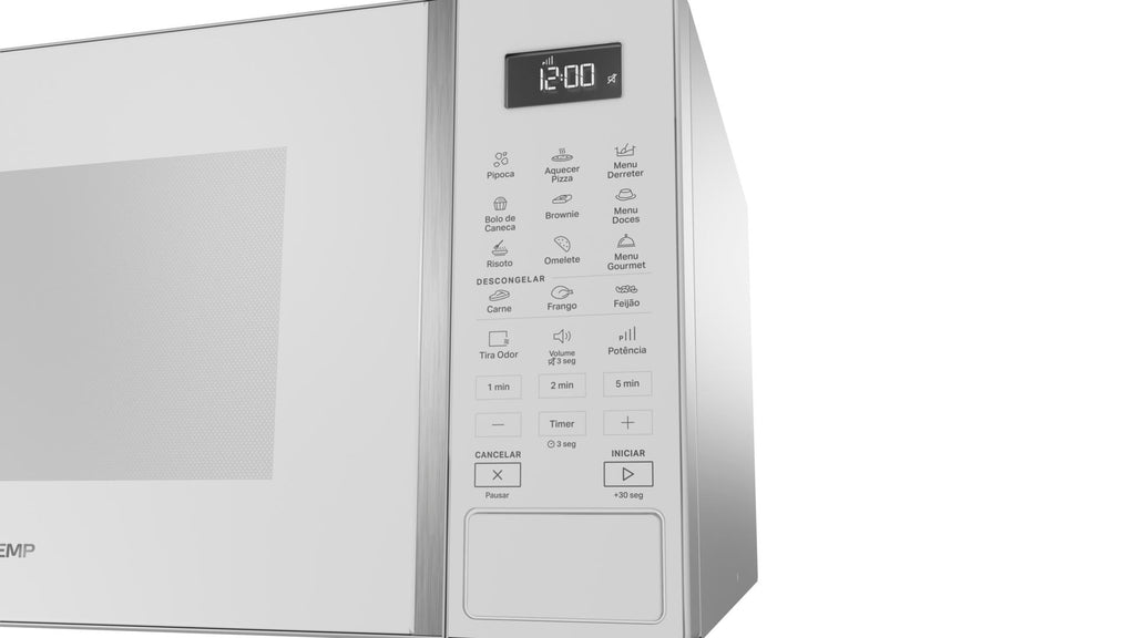 Micro-ondas Brastemp 32L Menu Gourmet BMS46AB Branco 220V